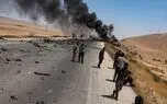 فیلم لحظه آتش گرفتن اتوبوس مسافربری بعد از تصادف
