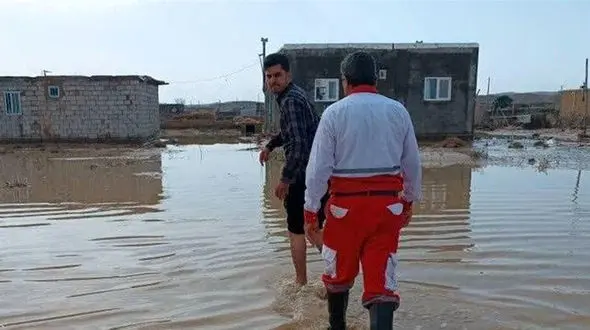 آبگرفتگی وحشتناک در مازندران + فیلم