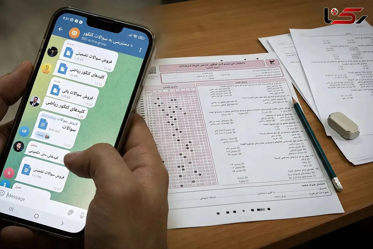 دستگیری 4 عامل فروش تجهیزات تقلب کنکور در همدان