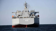 هفتاد و پنجمین ناوگروه نیروی دریایی‌ ارتش به آب های ایران رسید
