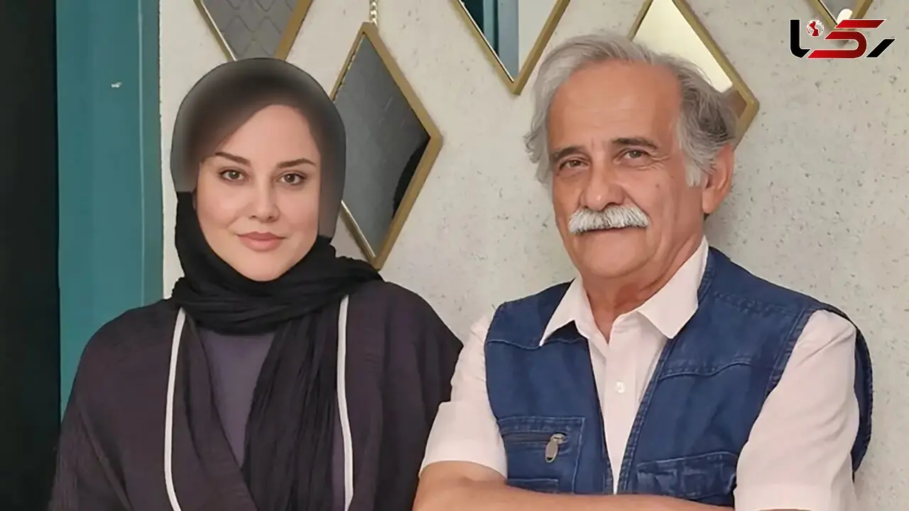 عجیب ترین اتفاق برای آشا محرابی و پدرش بعد 40 سال ! / مبارکه ! +  عکس ها 