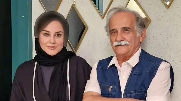 عجیب ترین اتفاق برای آشا محرابی و پدرش بعد 40 سال ! / مبارکه ! +  عکس ها 