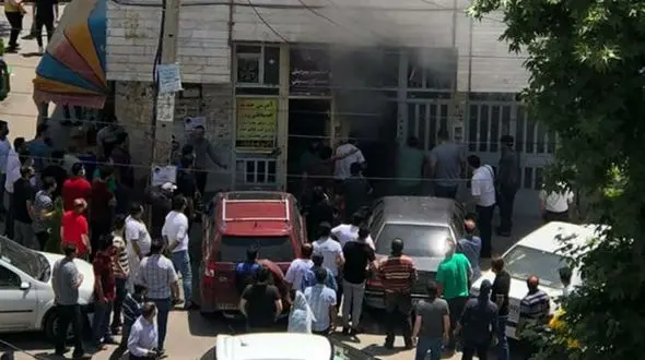 آتش‌سوزی  کارگاه خیاطی / در اردبیل رخ داد