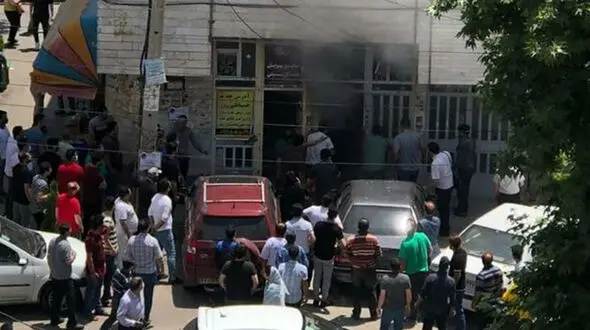 آتش‌سوزی  کارگاه خیاطی / در اردبیل رخ داد