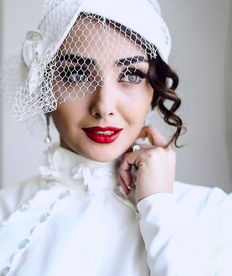 فاطمه گودرزی در مراسم عروسی پسرش