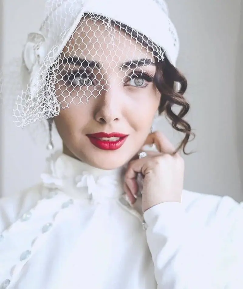 فاطمه گودرزی در مراسم عروسی پسرش
