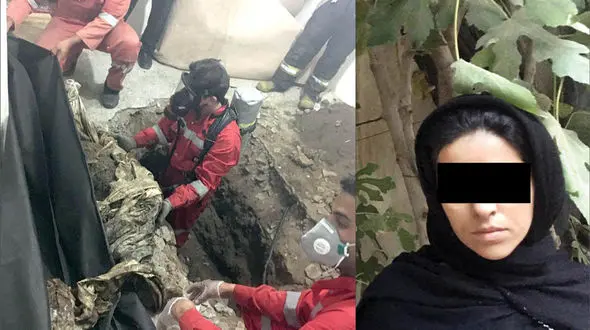 اعترافات وحشتناک زن جوان مشهدی که 16 روز در محل دفن شوهرش خوابید + عکس