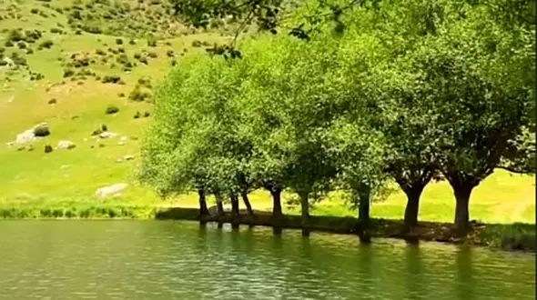 آبگیر قارقچال بالاده از جاذبه های گردشگری مازندران + فیلم