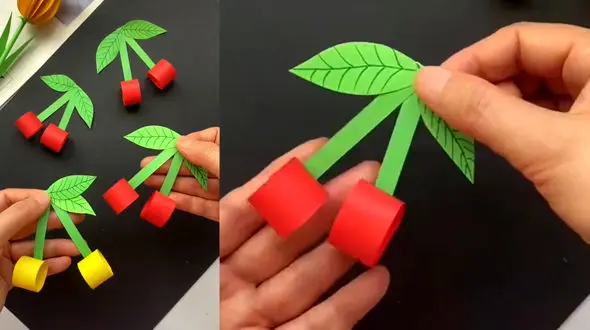 ساخت گیلاس کاردستی امروز + فیلم