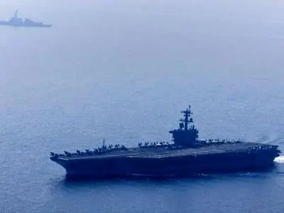 ناو گروه آبراهام لینکلن به سواحل ایران نزدیک شد / بوی جنگ می آید+ عکس وجزئیات گزارش رویترز