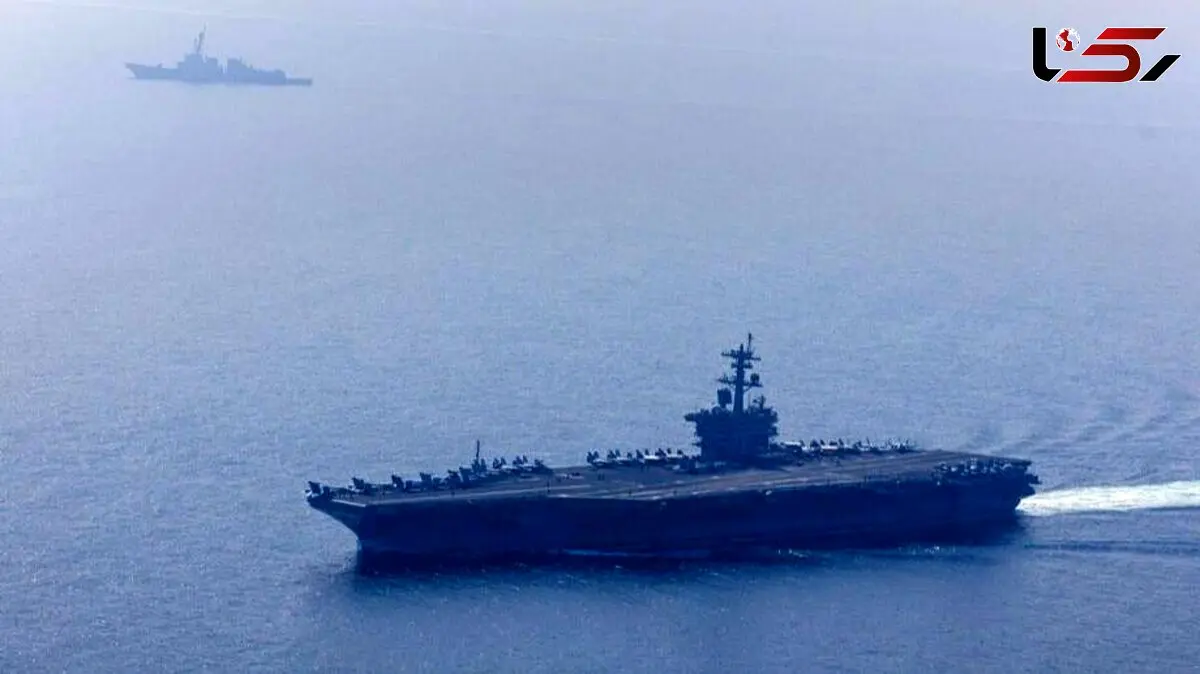 ناو گروه آبراهام لینکلن به سواحل ایران نزدیک شد / بوی جنگ می آید+ عکس وجزئیات گزارش رویترز