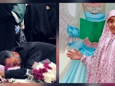 فیلم / هلما، دخترک 10 ساله لامردی، زانوهایش را بغل گرفته بود که شهید شد / دیگر کسی در خانه نیست که بابا و مامان را صدا بزند 