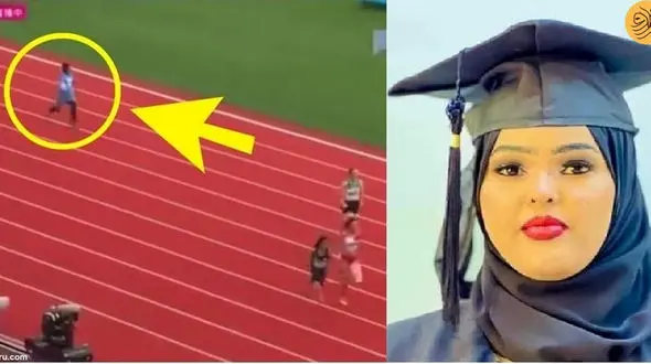 ثبت رکورد عجیب بدترین ورزشکار تاریخ در دوی 100 متر 