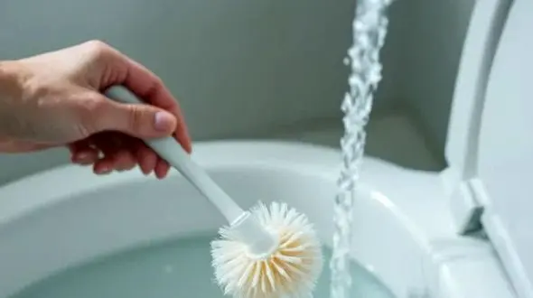 چرا فرچه توالت زرد می‌شود؟ روش‌ های تمیز نگه داشتن آن