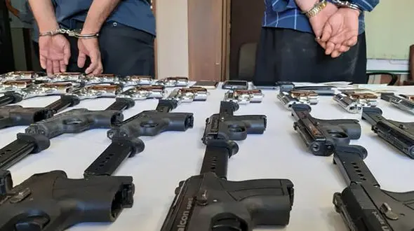  دستگیری قاچاقچیان و کشف ۳ قبضه سلاح جنگی در مرز خرمشهر