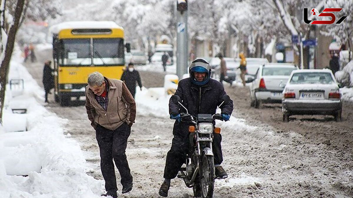 هواشناسی هشدار صادر کرد / بیش از ۹۳ درصد استان ها در معرض برف و باران