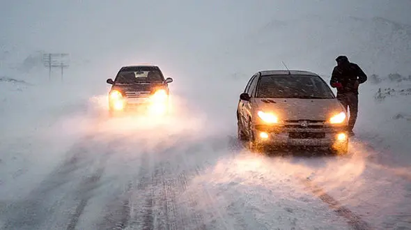 آخرین وضعیت ترافیک جاده های کشور / بارش در 12 استان