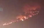 تداوم آتش سوزی گسترده در منطقه حفاظت شده خائیز / نیروی انسانی مهمترین نیاز محیط زیست