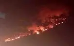 تداوم آتش سوزی گسترده در منطقه حفاظت شده خائیز / نیروی انسانی مهمترین نیاز محیط زیست