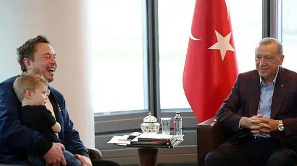 درخواست اردوغان از ماسک برای تأسیس کارخانه جدید تسلا در ترکیه