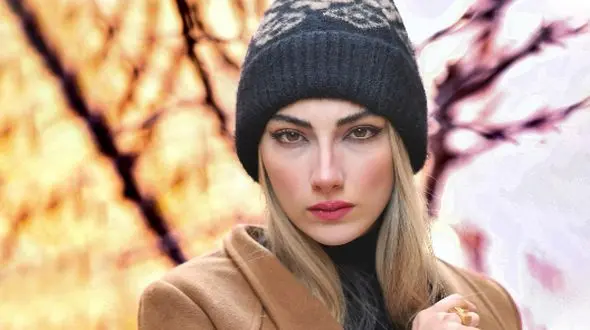 فیلم / رونمایی از موشک سفارشی محیا دهقانی / تقدیم هدیه خانم بازیگر به دشمن