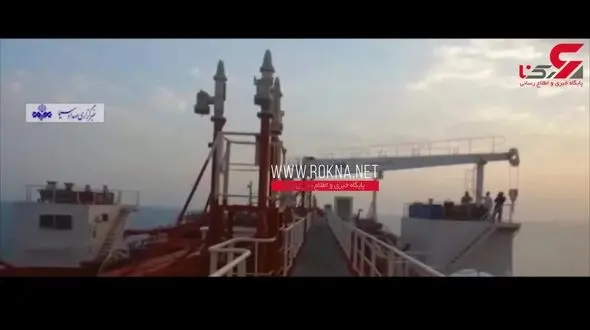 فیلم اختصاصی صدا و سیما از نفتکش انگلیسی توقیف شده در بندرعباس