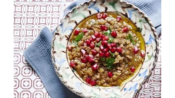 سوپی متفاوت برای شب یلدا/سوپ انار ترش