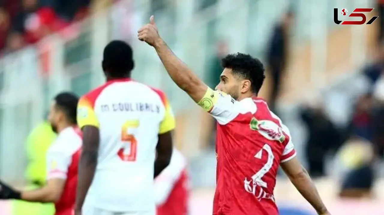 امید عالیشاه بازی پرسپولیس را از دست داد