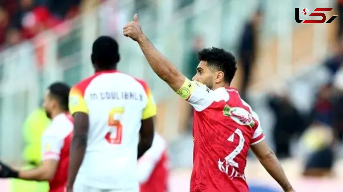 امید عالیشاه بازی پرسپولیس را از دست داد