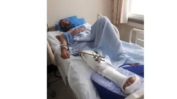 پای محیط‌بان گتوند قطع می‌شود