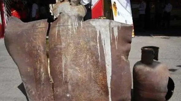 10 مصدوم حاصل انفجار کپسول گاز در روستای بوان شهرضا 