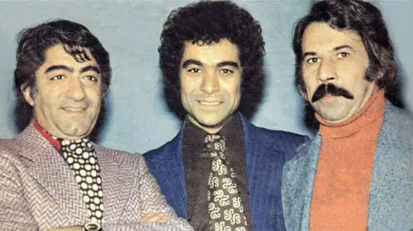 نوشته های یادگاری عزت‌الله انتظامی با بهروز وثوقی و داود رشیدی+عکس