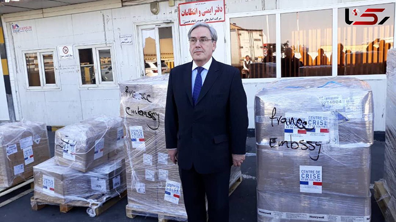 کمک‌های بشردوستانه فرانسه به ایران تحویل داده شد