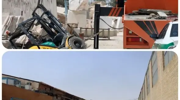 سقوط لیتفراک در اصفهان جان کارگر را گرفت! 