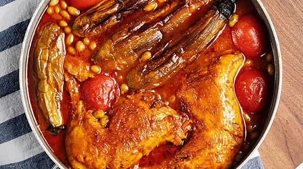 طرز تهیه خورش مسما بادمجان + فیلم