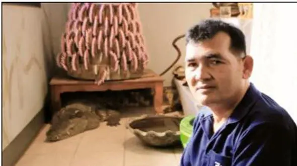  بیستمین سال زند‌‌گی با یک کروکد‌‌یل+ عکس