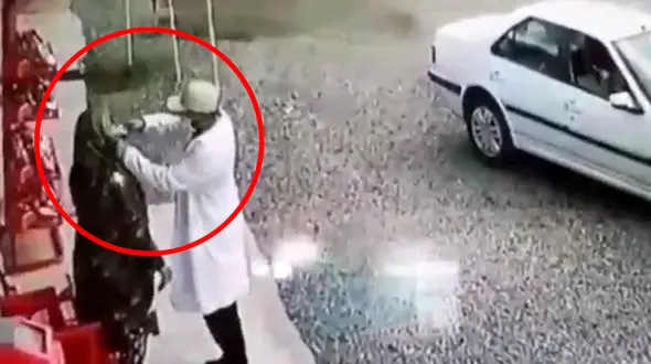 بازداشت دزدی که با تب سنجی کرونایی دست به سرقت می زد / با شلیک گلوله پلیس لاهیجان رخ داد