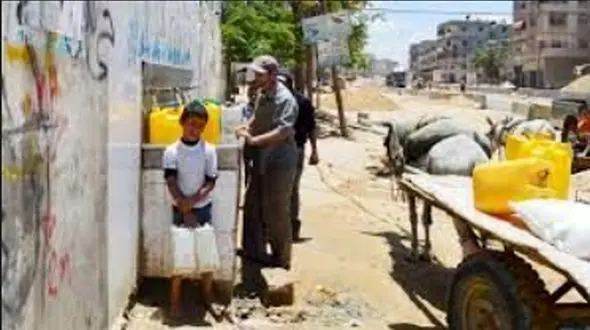 رژیم صهیونیستی آب غزه را به طور کامل قطع کرد