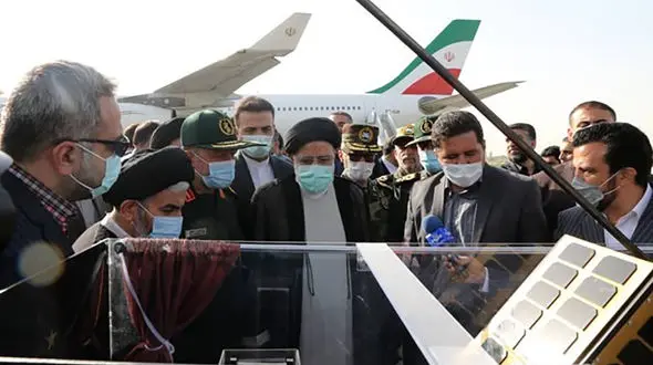 ماهواره اروم ست توسط رییس جمهور رونمایی شد