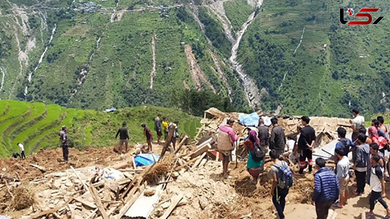 رانش زمین در نپال با 18 کشته و 21 مفقودی