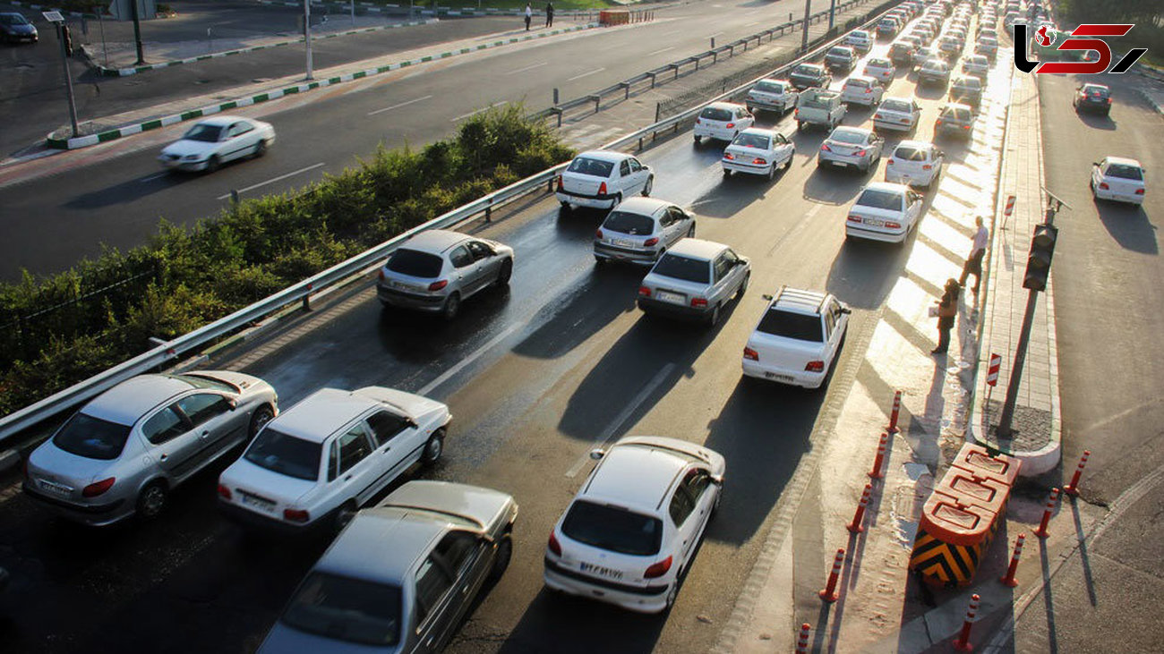 ترافیک سنگین درآزادراه تهران- کرج
