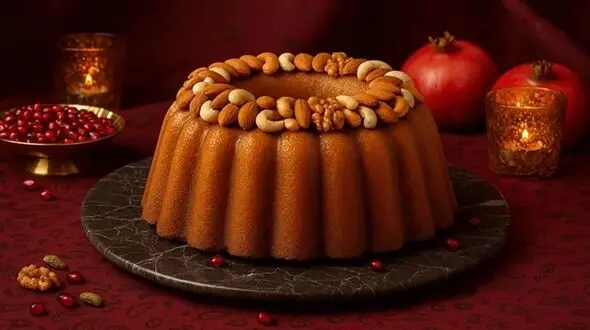 طرز تهیه کیک آجیلی؛ کیک سالم و خوشمزه برای شب یلدا