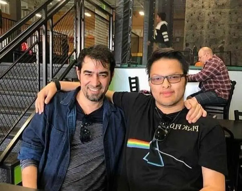 شهاب حسینی و پسرش امیرعلی