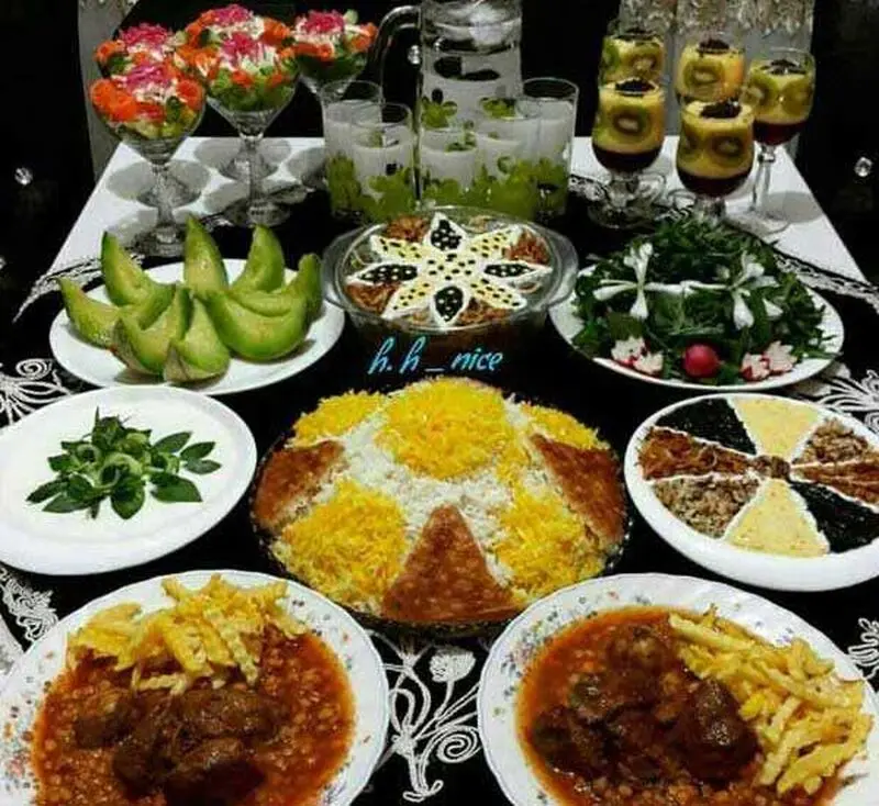 سفره های افطار تصاویر
