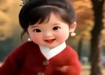 فیلم آواز ترند /  رقص خانومانه و باحال دختربچه قند و نبات تو هوای پاییزی و برگ ریزون