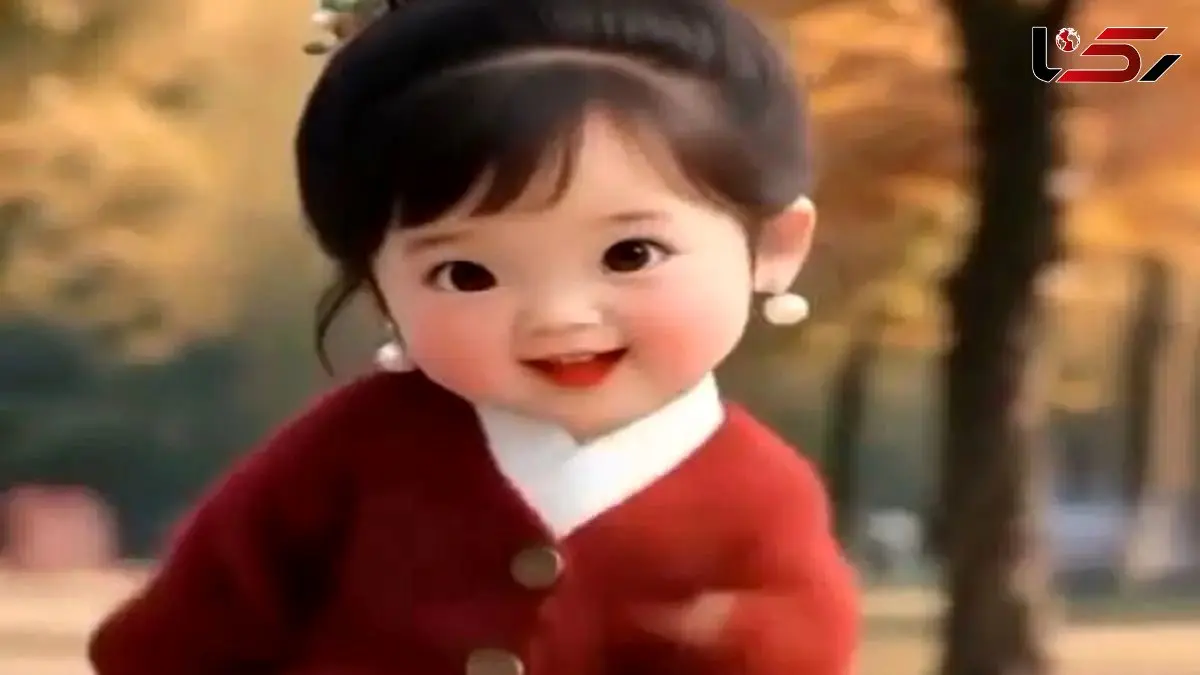 فیلم آواز ترند /  رقص خانومانه و باحال دختربچه قند و نبات تو هوای پاییزی و برگ ریزون