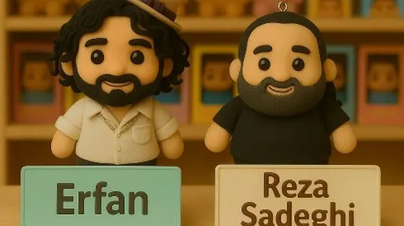 عکس ها  /  عروسک لبوبو نمیخوایم ... عروسک های جاسوئیچی بازیگران زن و مرد ایرانی وارد بازار شد .../ پریناز ایزدیار میخواید یا نازنین بیاتی ... عرفان طهماسبی میخواید یا حامیم ...