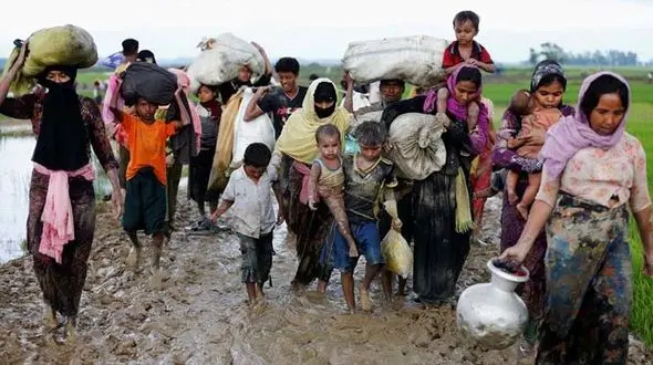 آزار شیطانی زنان و دختران مسلمان روهینگیا 