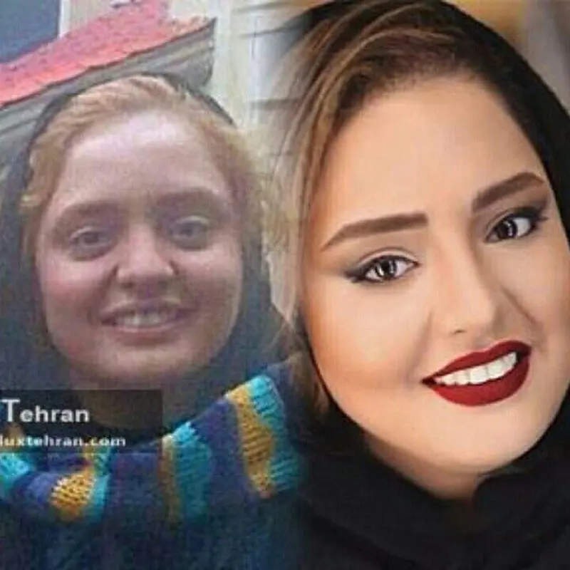 چهره بازیگران بدون آرایش از نرگس محمدی تا الناز شاکردوست.