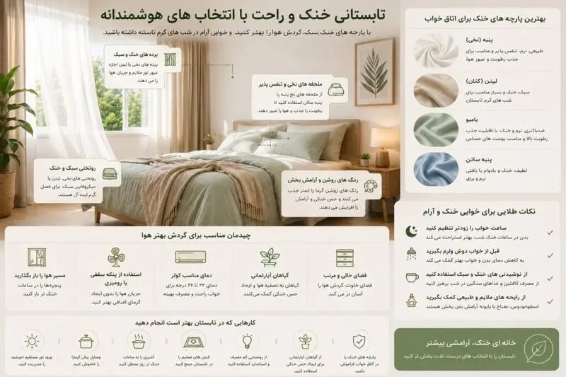 پارچه های خنک